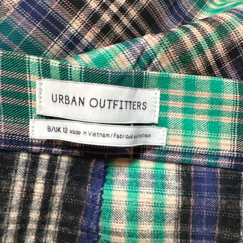 Urban outfitters plaid